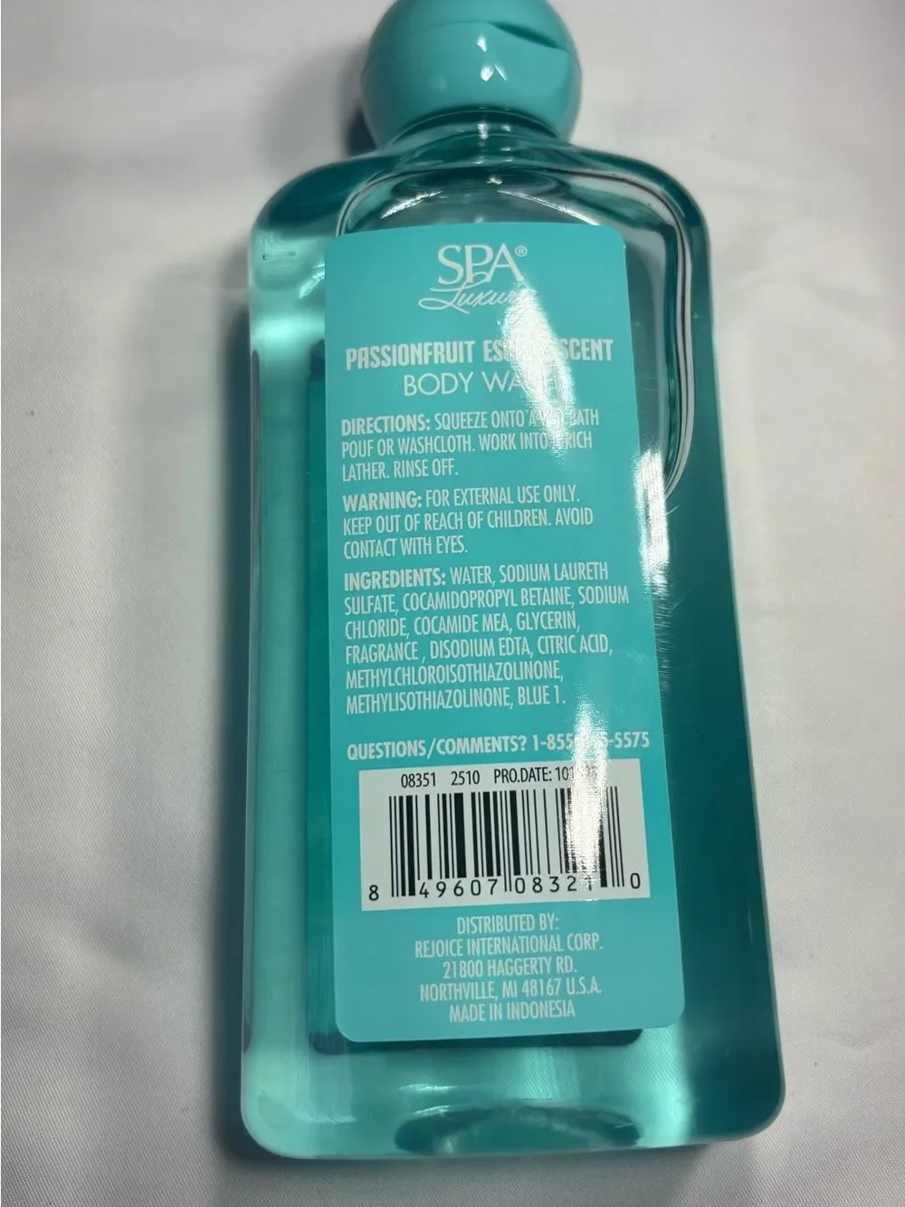 4 New Passionfruit Escape Scent - Teal Bath & Body Set